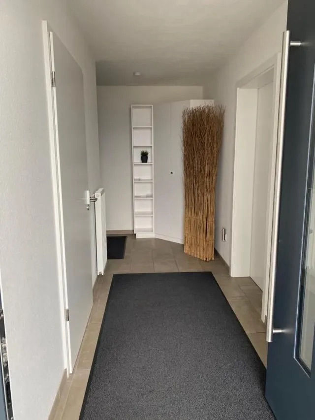 Gang zu den einzelnen Appartements.
